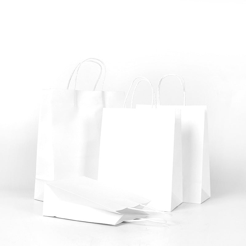 Wit kraftpapier draagtas 32*16.5*27.5cm