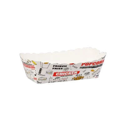 Snackbak Carton Large (Burgerserie) (100st/zak)