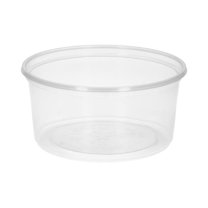 Sausbakje met deksel cc, rond 250st