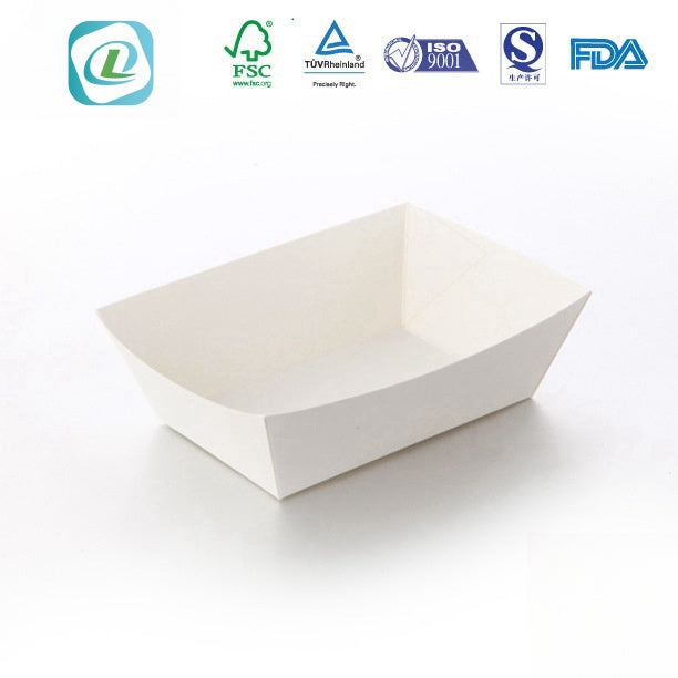 Snackbak Carton Wit 150x50x110 (300st/zak)