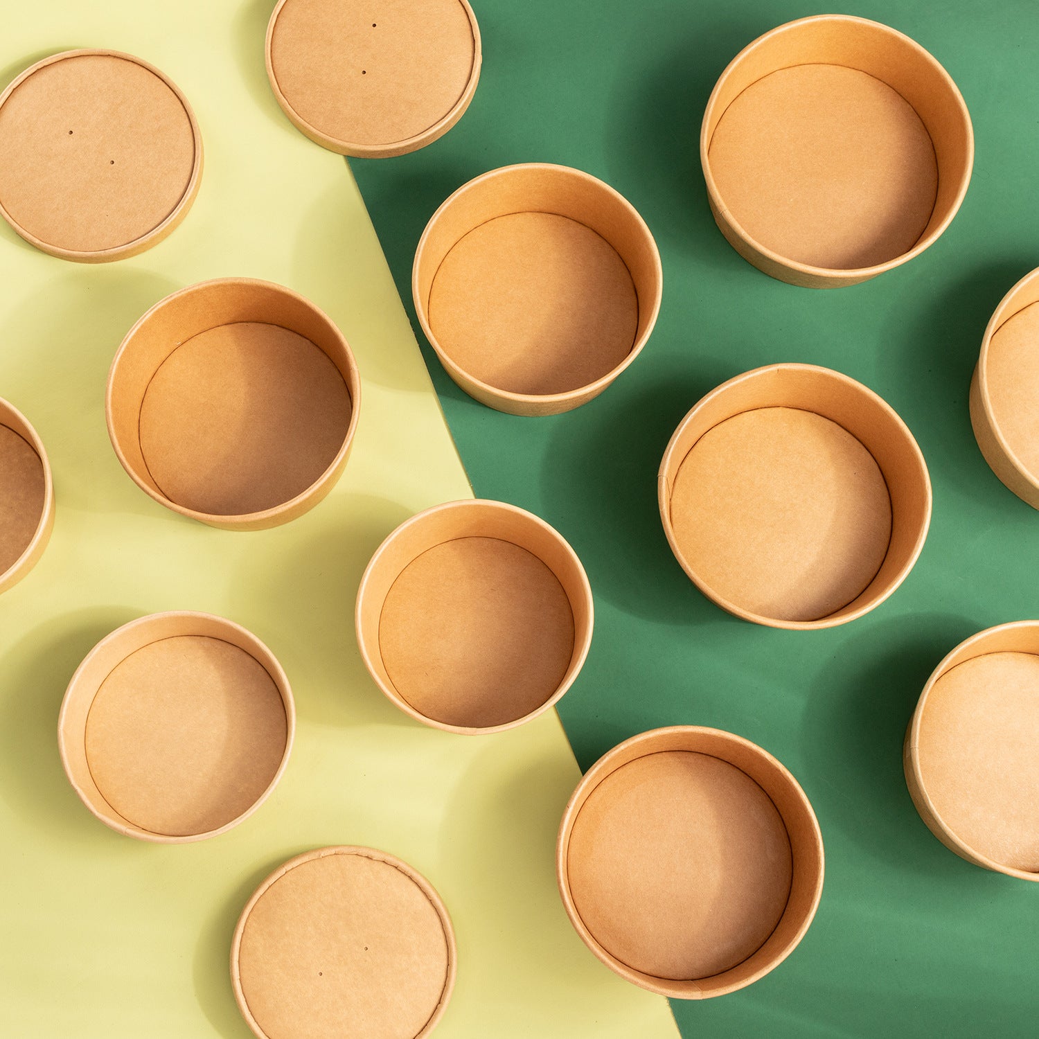 Salade Poke Bowl 1000ml 20oz Ø150mm kraft