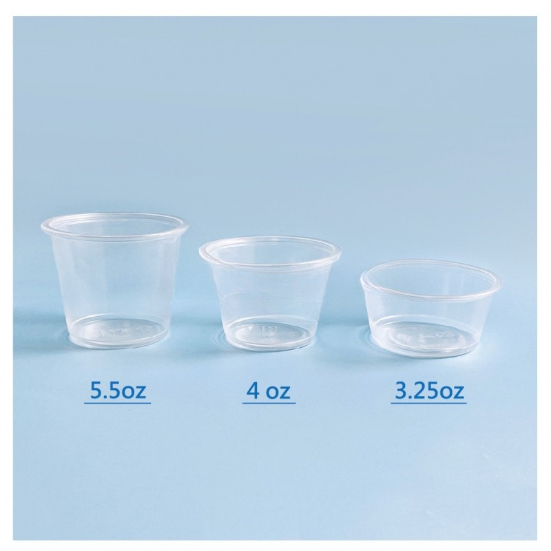 4oz/120cc Sauscup met Losse Deksel（2500st）
