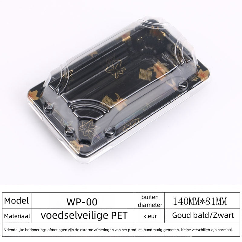 HP-00 Sushi Tray + deksel (800st/doos)