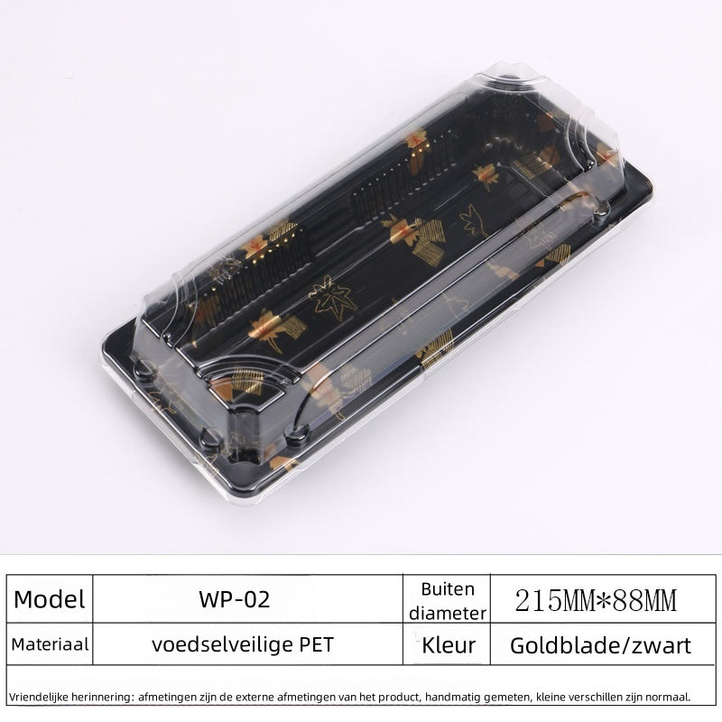 HP-02 Sushi Tray + deksel (400st/doos)