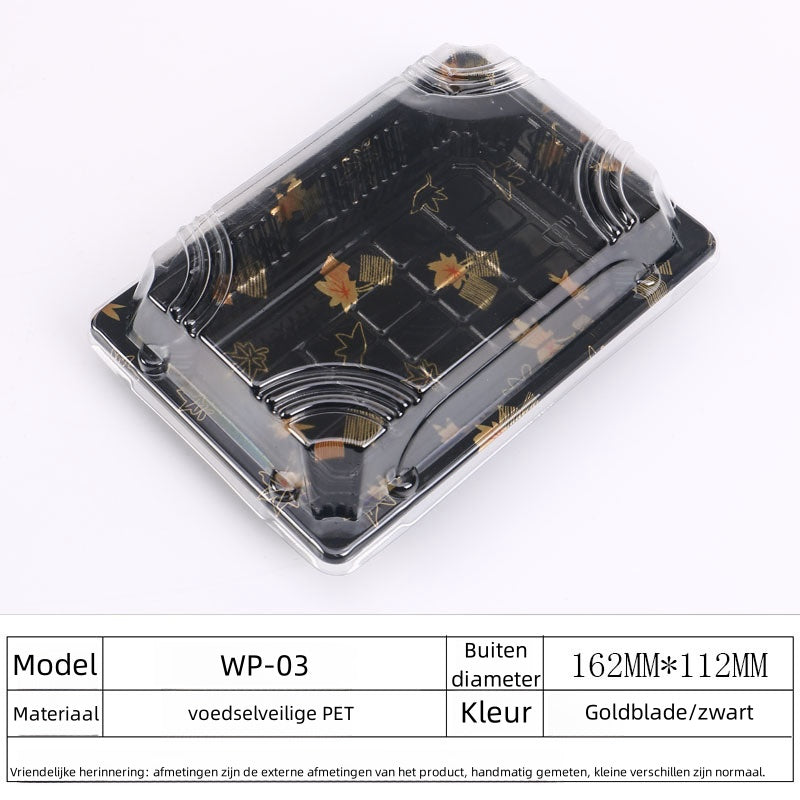 HP-03 Sushi Tray + deksel (400st/doos)