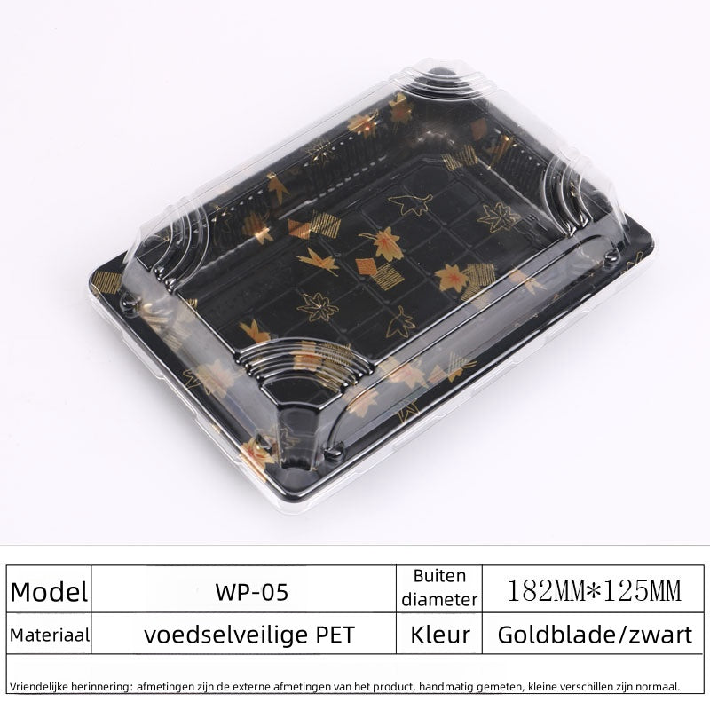 HP-05 Sushi Tray + deksel (400st/doos)