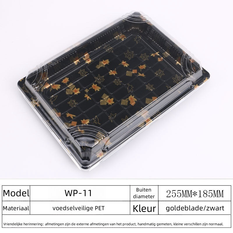HP-11 Sushi Tray + deksel (200st/doos)