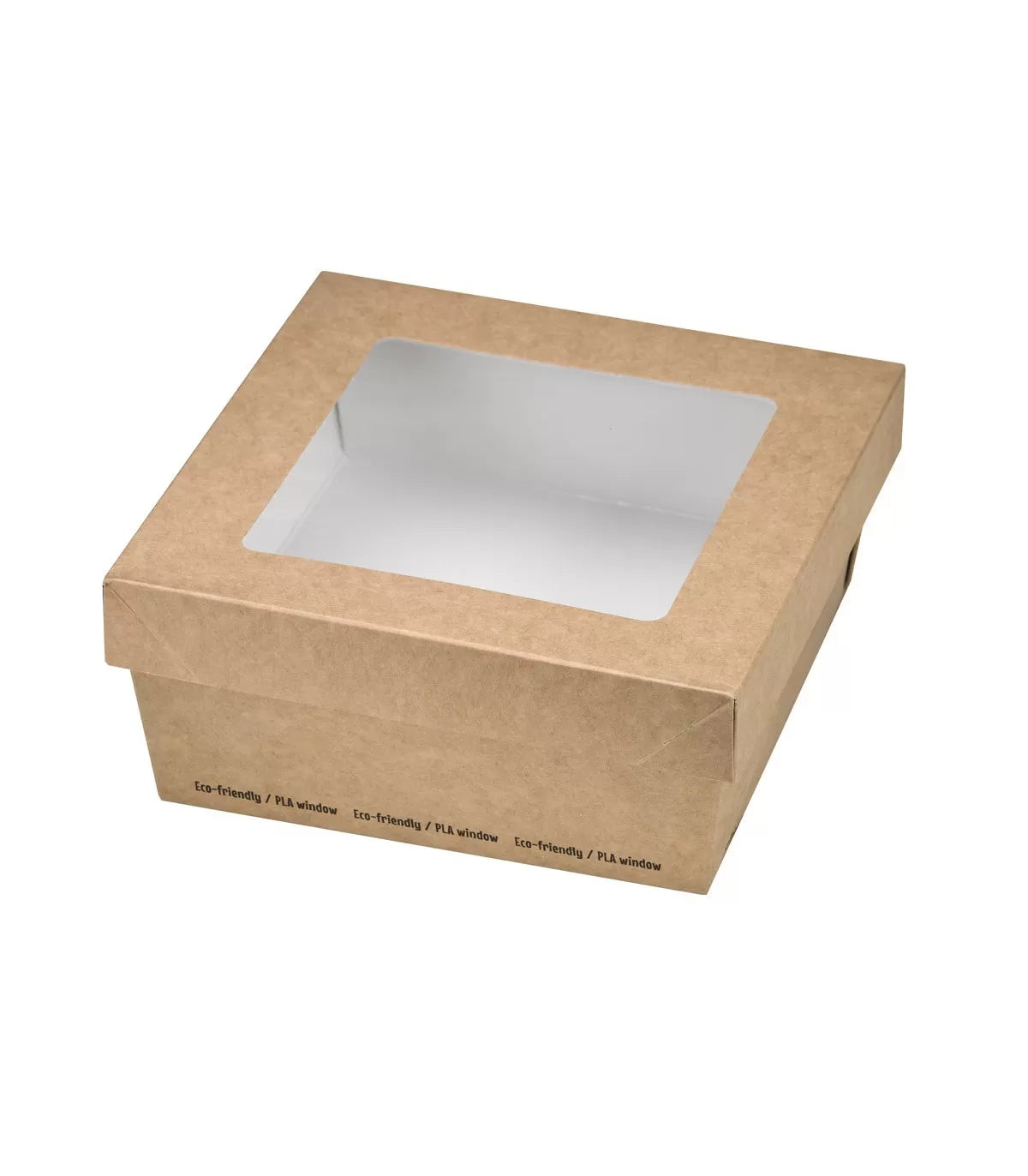 Taartdoos met venster 18.5 x 18.5 x 4 cm